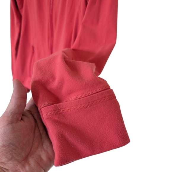 Lululemon Define Jacket Passion/Heathered Coal Wee Stripe Rel: 2014 Women's 12 - Picture 7 of 14